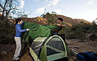 camping, red centre kathmandu