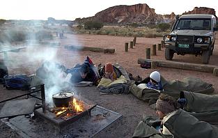 Camping - Rainbow Valley, Central Australia
